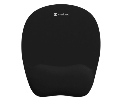 Podkładka pod mysz Natec PODKŁADKA POD MYSZ CHIPMUNK CZARNA 230X200MM MEMORY FOAM